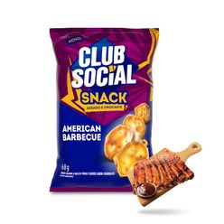 Salgadinho CLUB SOCIAL Snack Barbecue 68g