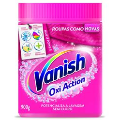 Tira Manchas VANISH em Pó Oxi Action para roupas coloridas 900g com 25% de Desconto
