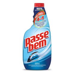 Facilitador de Passar Roupas PASSE BEM 4 em 1 Refil 500ml