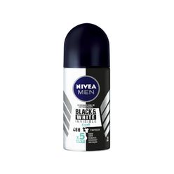 Desodorante Nivea Invisible Black & White Masculino Fresh Roll On 50ml