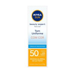 Protetor Solar NIVEA Sun Beauty com Cor FPS 50 50g