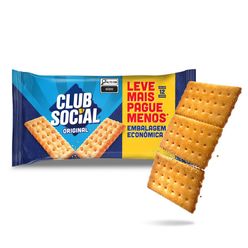 Biscoito Salgado CLUB SOCIAL original embalagem econômica 288g