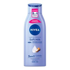 Loção Hidratante Nivea Soft Milk Seca 400ml