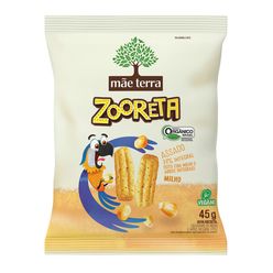 Salgadinho MÃE TERRA Zooreta Milho Orgânico Vegano 45g