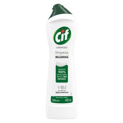 CIF Cremoso Limpeza Milagrosa Limão para casa 450ml
