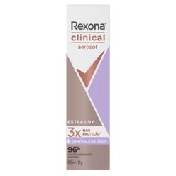 Desodorante REXONA Clinical Extra Dry Aerosol 150ml