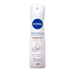 Desodorante NIVEA Antitranspirante Aerossol Deomilk Pele Uniforme 150ml