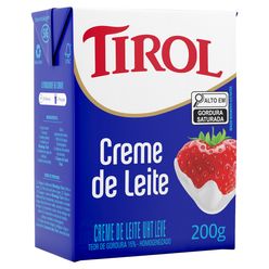 Creme de Leite TIROL 200g