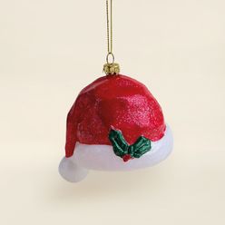 Enfeite de Natal A\CASA Gorro Vermelho 9cm