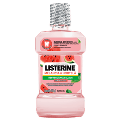 Enxaguante Bucal LISTERINE Refrescância Suave Melancia & Hortelã Sem Álcool 250ml