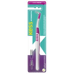 Escova Dental KESS Interdental Com 3 Refis