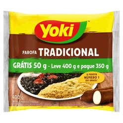 Farofa YOKI Tradicional 400g