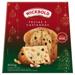 Panettone WICKBOLD Frutas e Castanhas 400g