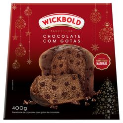 Panettone WICKBOLD Fermentação Natural Gotas de Chocolate 400g