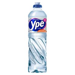Detergente Ypê Clear - Transparente - 500Ml - Rende Mais