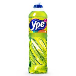 Detergente  YPÊ Campim Limão - Verde - 500Ml -Controle De Odor