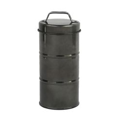 Porta Mantimentos Onix Preto 9x18cm - A\CASA