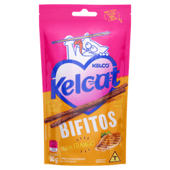 Alimento KELCAT Gato Bifitos Frango 30G