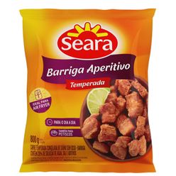 Barriga Suína SEARA Aperitivo Temperada Congelada 800g