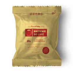 Brownie BROWNIE DO LUIZ Chocolate Branco Pacote 50g