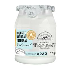 Iogurte FAZENDA TREVISAN Natural Integral Tradicional sem Adição de Açucares Pt 170g