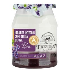 Iogurte FAZENDA TREVISAN Integral com Geleia de Uva sem Adição de Açúcares Pt 170g