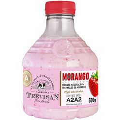 Iogurte FAZENDA TREVISAN Integral Morango Bj 500g