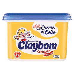 Margarina Claybom Com Sal 500g