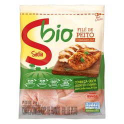 Filé de Peito de Frango SADIA Bio IQF 1Kg