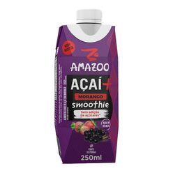 Smoothie AMAZOO Açaí e Morango Zero Adição de Açúcares 250ml