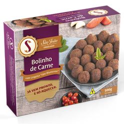 Bolinho SÃO JOÃO Carne com Linguiça Blumenau Congelado 500g