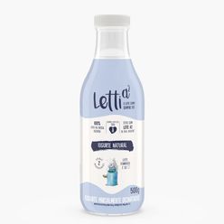 Iogurte Natural LETTI Parcialmente Desnatado 500g