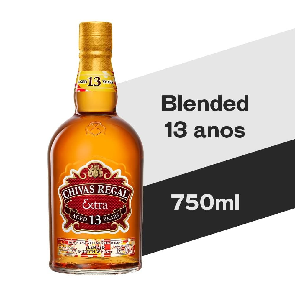 Whisky Chivas Regal Extra 13 Anos 750ml | Angeloni
