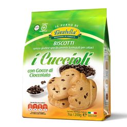 Biscoito FARABELLA FARABELLA Gotas de Chocolate sem Glúten 200g