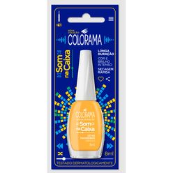Esmalte Cremoso COLORAMA Som na Caixa Só no Pagodinho 8ml