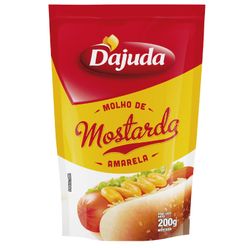 Mostarda Amarela D AJUDA Sachet 200g