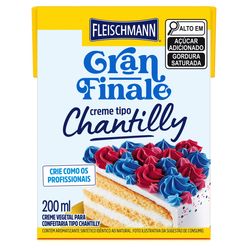 Creme de Chantilly FLEISCHMANN Gran Finale 200ml