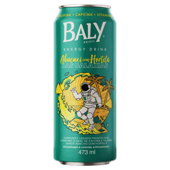 Bebida Energética BALY Das Galáxias Abacaxi com Hortelã 473ml