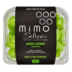 Uva Autumn Crisp MIMO Seleção Doce e sem Semente 400g