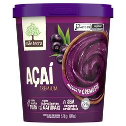 Sorbet AÇAI MÃE TERRA Premium 700ml