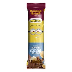 Barra de Fruta BANANA BRASIL Kids Chocolate ao Leite 22g