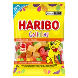 Bala HARIBO Gotinhas 80g
