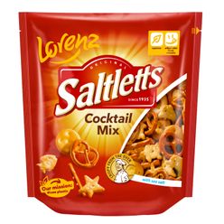 Salgadinho LORENZ Saltletts Cocktail Mix Vegano 180g