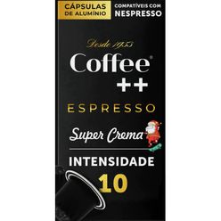 Café COFFEE++ Espresso Cápsulas 10 unidades de 50g cada