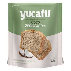 Mistura de Bolo YUCAFIT Coco Zero Glúten 400g