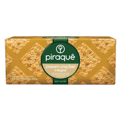 Biscoito PIRAQUÊ Cream Cracker Integral 240g