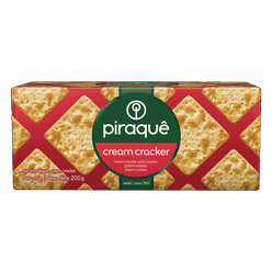 Biscoito Cream Cracker PIRAQUÊ Pacote 200g