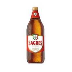 Cerveja Portuguesa Sagres Lager 1l