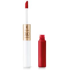 Batom Líquido EUDORA Glam Vermelho Magnífico Duo Clinical 3,5g