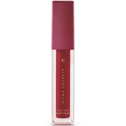 Batom Líquido NINNA SECRETS Skinny Matte Vermelho Hibisco 5ml